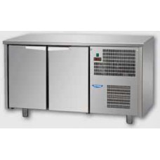 Tavolo Refrigerato Temperatura Positiva 2 Sportelli con Piano Superiore profondità cm 60